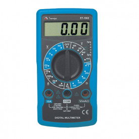 Multímetro Digital ET-1002 - Display LCD de 3 e 1/2 dígitos - 10A - Minipa