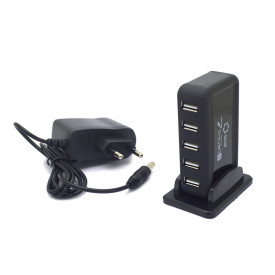 Hub USB com 7 Portas 2.0 com Fonte - HB-768/HB-02 - Lotus