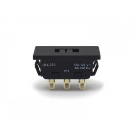 Chave HH 110/220V Bipolar com 6 Terminais 10A/120V e 6A/250V - HH-201 M1FG3FS1Q - Margirius