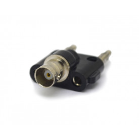 Adaptador BNC Fêmea para Plug Banana com Derivação 4MM - JD15-BP088 - Jinda