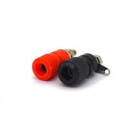 Borne para Pino Banana JL14049 nas Cores Preta e Vermelha - Jiali