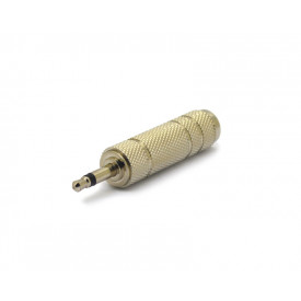 Adaptador Plug P2 3,5mm Mono para Jack J10 Estéreo - JL16086B - Jiali