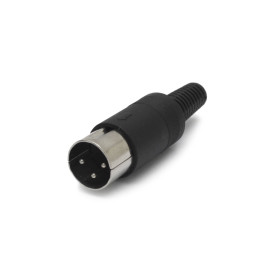 Conector Din JL21320/3P 3 Pinos Com Rabicho - Jiali