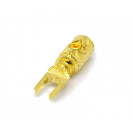 Terminal Forquilha Dourado 1/0 AWG - JL49041 - Jiali