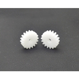 Engrenagem 18 Dentes com Furo de 4mm Kit-1 - Embalagem com 2 unidades