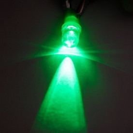 Led 5mm Verde Transparente Alto Brilho L-513VG3C - Paralight