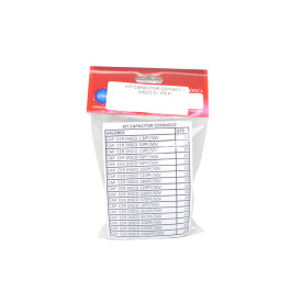 Kit de Capacitores Cerâmicos Disco 50V - Contém 170 Capacitores