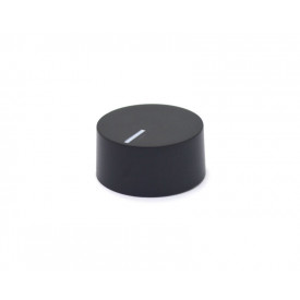 Knob Rotativo com Parafuso - Preto - KP-35P