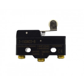 Chave Micro Switch com Haste de 30mm e Roldana - KW-15GW22-B