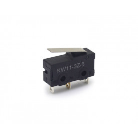 Chave Micro Switch com Haste de 18mm 5A/125/250V 3T - KW11-3Z-5