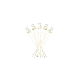 Led 3mm Transparente Alto Brilho L-314UC - Diversas Cores - Paralight