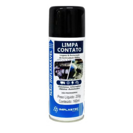 Limpa Contato Não Inflamável Aerossol Implastec 200g