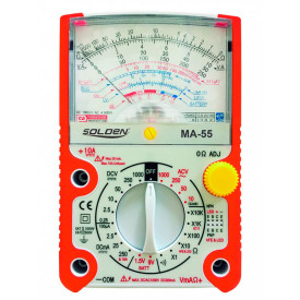 Multímetro Analógico MA-55 - Solden