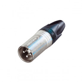 Conec cabo/linha XLR macho de 3 pólos - NC3MXX - Neutrik