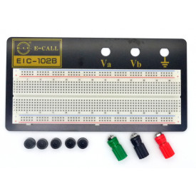 Protoboard 830 pontos com kit de Jumpers EIC-102B 165-41-102B - E.I.C.