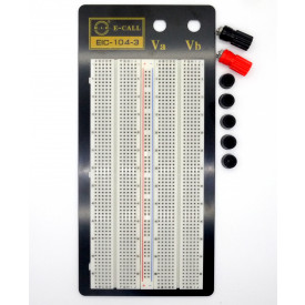 Protoboard 1360 pontos sem kit de Jumpers EIC-104-3 165-40-1043 - E.I.C.