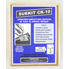 Suekit CK-10 Laboratório completo para confecção de placa de circuito impresso - Suetoku