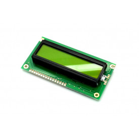 Display LCD 16x02 Verde com Luz de Fundo (Back Light) WH-1602A-YYH-JTK - Winstar