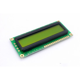 Display LCD 16x01 Verde sem Luz de Fundo (Back Light) WH-1601A-NGG-JT - Winstar