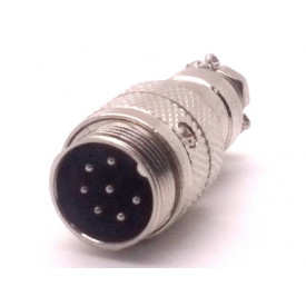 Conector Mike 7 Vias Macho JL33055 - Jiali