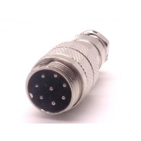 Conector Mike 8 Vias Macho JL33055 - Jiali