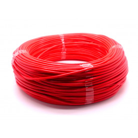 Cabo Flexível Vermelho 2.5mm - Rolo Com 100 Metros