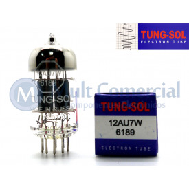 Válvula Duplo Triodo 12AU7W 6189 Tung-Sol