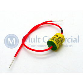 Capacitor de Polipropileno Metalizado 10KPF/600V Axial - Auricap