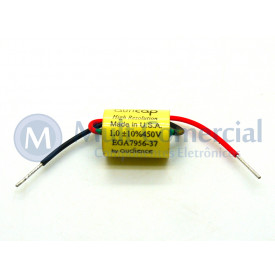 Capacitor de Polipropileno Metalizado 1KPF/450V Axial - Auricap