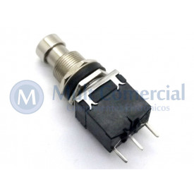 Chave SPDT Foot Switch Momentânea On-(On) para solda em placa PCI PBS-24-112P