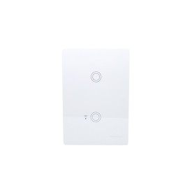 Interruptor Inteligente Touch 2 Teclas Bivolt Branco - PA021561 - Margirius