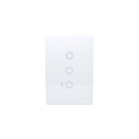 Interruptor Inteligente Touch 3 Teclas Bivolt Branco - PA021562 - Margirius