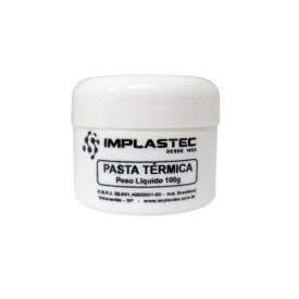 Pasta Térmica Silicone 100g Pote - Implastec