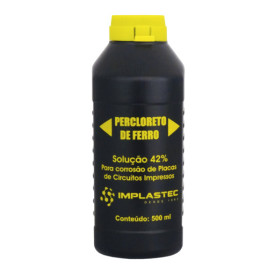 Percloreto de Ferro Líquido 500ml - Implastec