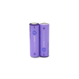 Par de Pilhas Comum AA Roxa 1.5V  Power Alkaline