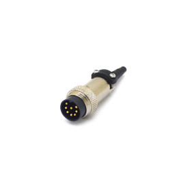 Conector Macho para Cabo 8 Vias - PLD/P8 - Melro