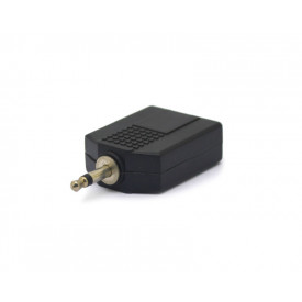 Adaptador Plug P2 3,5mm Mono para Jack Mono Duplo - PT-003