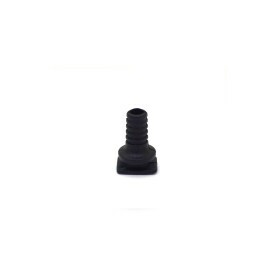 Borracha Passante Torre Preto 4mm 