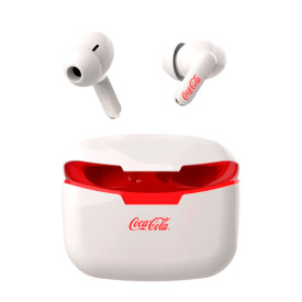 Fone de Ouvido TWS Flow Earbuds Coca-Cola - Branco - 2096