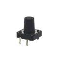 Chave Táctil com 4 Terminais 12x12x12mm 180º - KFC-A06