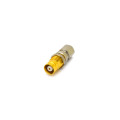 Conector Spinner IEC 169-13 Tipo 1.6/5.6 Fêmea Reto Cabo Painel Prensa Cabo 0.4/2.5 - 1425 - Gav 62 - KLC