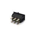 Chave Gangorra / Tecla Bipolar com Trava 6A/120Vac 15.203 Liga/Desliga/Liga M1FT1FS1S - Margirius