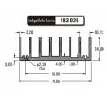 Dissipador de Calor 183025/40 - Eletro Service