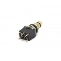 Chave DPDT Foot Switch com Trava Liga/Liga PCI - PBS-24-202P - Jietong