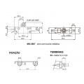 Chave Micro Switch com Pino e Bucha Metálica 20A/120Vac IR/E3 MG-2607 - Margirius