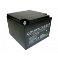 Bateria Chumbo-Ácida Regulada por Válvula (VRLA) UP12260 (12V 26Ah)