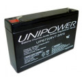 Bateria Chumbo-Ácida Regulada por Válvula (VRLA) UP672 (6V 7.2Ah)