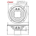 Falante Jensen P8R 4 ohms 25 wattz 8 polegadas - ZJ04050