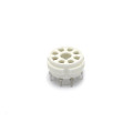 Soquete para Válvula de 8 Pinos (Octal) Cerâmico (Solda em Placa - PCI) - 8PINPC