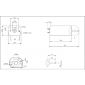 Motor DC 12V 6.800 RPM Cód. Motor 07